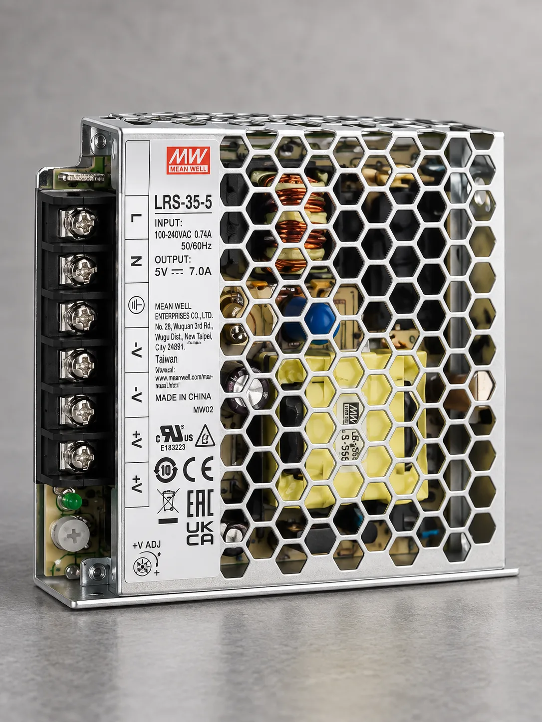 Mean Well SMPS LRS 35-5 - premium product visual